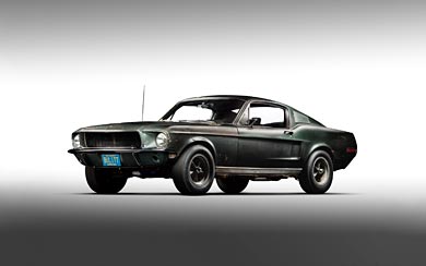 1968 Ford Mustang GT Bullitt wallpaper thumbnail.