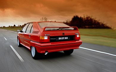 1988 Citroen BX GTi wallpaper thumbnail.