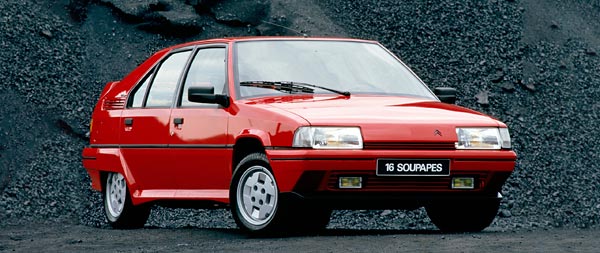 1988 Citroen BX GTi wide wallpaper thumbnail.