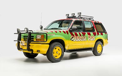 1992 Ford Explorer Limited XLT ‘Jurassic Park’ wallpaper thumbnail.