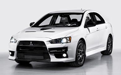 2012 Mitsubishi Lancer EVO X Carbon Series wallpaper thumbnail.