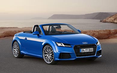 2015 Audi TT Roadster wallpaper thumbnail.