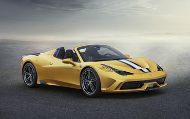2015 Ferrari 458 Speciale A wallpaper thumbnail.
