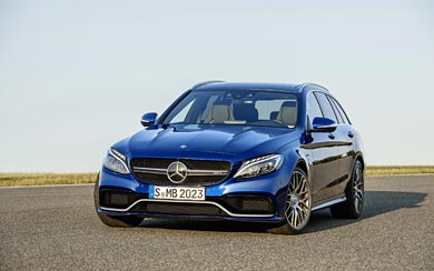 2015 Mercedes-Benz C63 AMG wallpaper thumbnail.