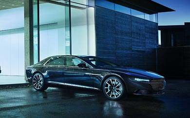 2016 Aston Martin Lagonda wallpaper thumbnail.