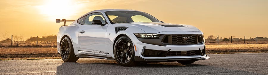 2025 Hennessey Super Venom Mustang Dark Horse super ultrawide wallpaper thumbnail.