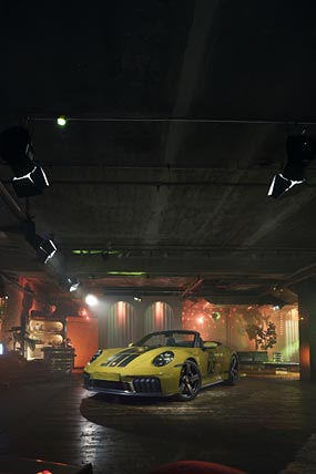 2025 Porsche 911 Spirit 70 Edition phone wallpaper thumbnail.