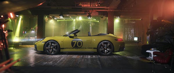 2025 Porsche 911 Spirit 70 Edition super ultrawide wallpaper thumbnail.