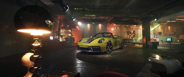 2025 Porsche 911 Spirit 70 Edition super ultrawide wallpaper thumbnail.