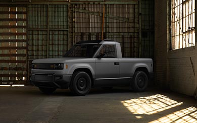 2027 Slate Truck EV wallpaper thumbnail.