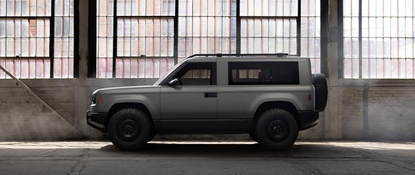 2027 Slate Truck EV super ultrawide wallpaper thumbnail.