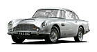 Aston Martin DB5 car list.