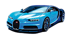 Bugatti Chrion car list.