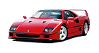 Ferrari F40 car list.
